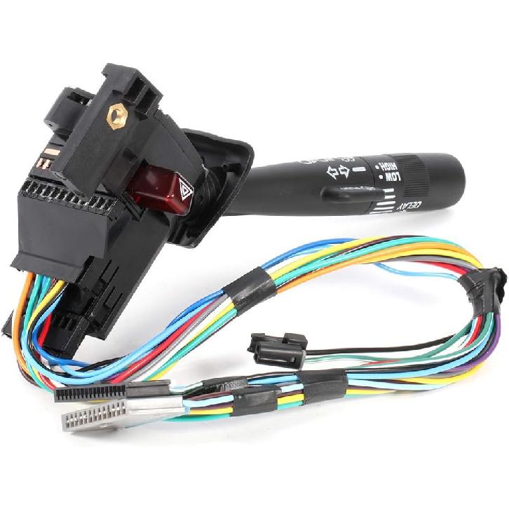 

ECCPP Turn Signal Switch Wiper Dimmer Hazard Warning Replacement Fits for 1995-1998 for Chevy C1500 C2500 C3500 1996-2000 for Chevy Express 1500 2500