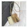 Fashionable Summer Beach Vacation Mini Shoulder Bag -Adjustable Shoulder Strap, Magnetic Buckle Design, Solid Tassel Details, Crossbody Phone Bag