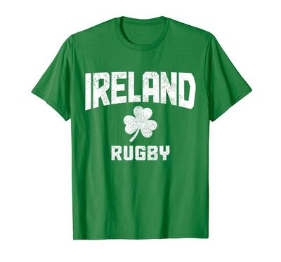 Ireland Rugby Irish Shamrock Green Day St. Patrick's T-Shirt