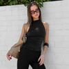 Sommer Rückenfrei Sexy Hängender Hals Weste Ärmelloses T-Shirt Elegant Damen Neu Einfarbig Tanktops Schlanke Passform Mode Streetwear Bluse