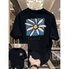 2026 Summer Unisex Shortsleeve Tshirt Japanese Korean Streetwear Style Machine Washable Full Of Vintage Charm Casual Top