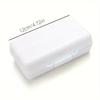 Portable Foldable USB Flash Drive Organizer Box with Lid-Lightweight PP Material,Multi-Compartment Storage for Office Supplies