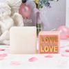 Love Slogan 3D Candle Mold Silicone Soap DIY Handmade Tool Alphabet Letter Pillar Silicone Resin Mould Gifts