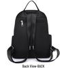 2025 Casual Korean-Style Women's Oxford Backpack - Fashionable, Simple, Urban Commute, and Travel-Friendly