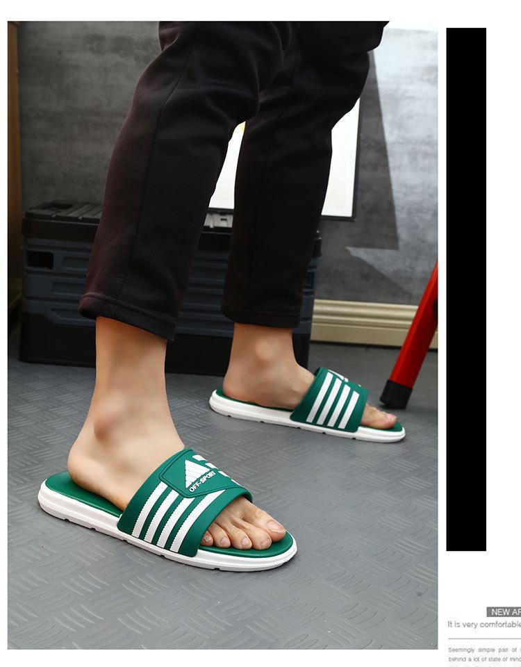 Men's Korean Style Summer Non-Slip Thick Sole Outdoor Slippers