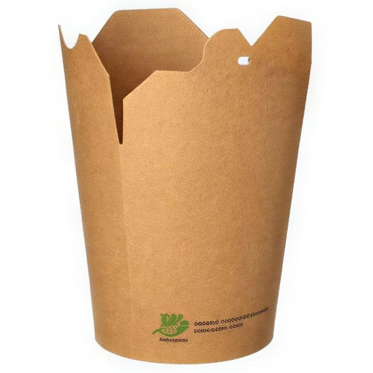 Box Na Przekąski Kraft 470 Ml 9,8 X 8,2 X 7 Cm 25 Szt.