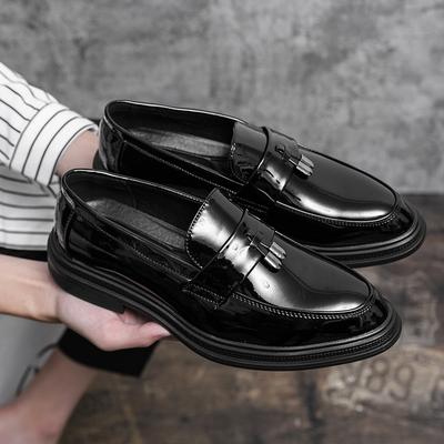 Mode 2025 Heren Casual Schoenen Mode Heren Instappers Zakelijke Loafers Hoge Kwaliteit Leren Schoenen Gentleman Buiten Kantoor Vrije Tijd Schoenen