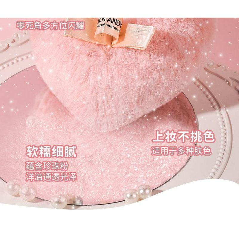MACK ANDY - Heart Highlight Setting Powder Fluffy Ball