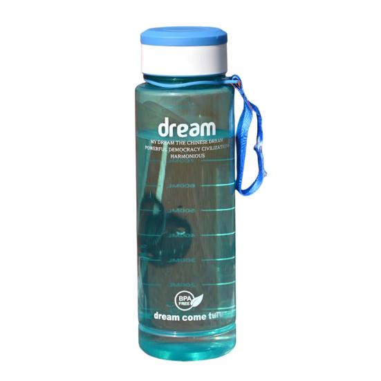 1000ml Sport Bottle Food-grade High Capacity Leak-proof Heat Resistance Drop-resistant Summer Simple Tea