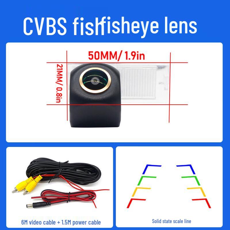 OLOEY Starlight Night Vision HD Car Rear View Camera