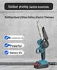 6-Inch Rechargeable Handheld Electric Chainsaw for Outdoor Tree Cutting and Lumberjacking