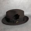 Used PQ229STETSON / CA4LA : 15th Anniversary Folded Felt Hat59cmBrown Stetson Casilla 15th Anniversary