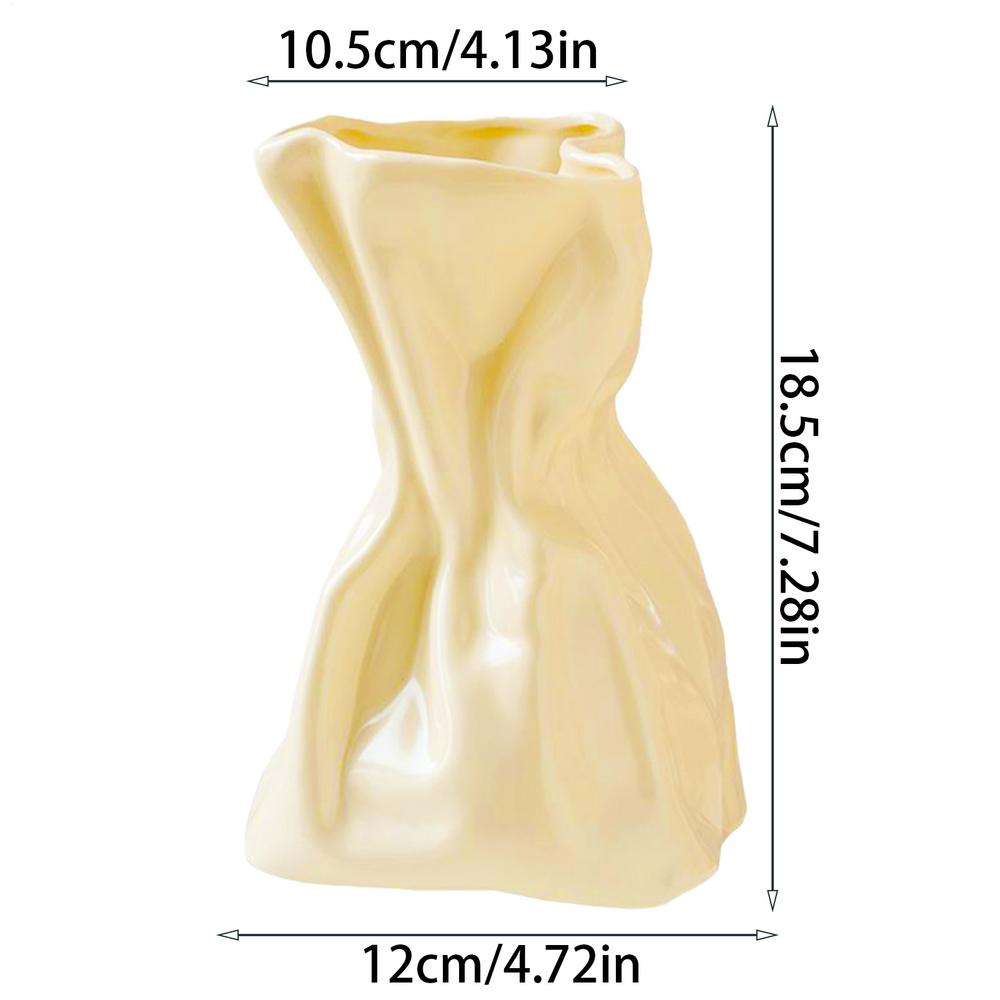 Creative Ceramic Modern Vase living room flower arrangement dried flowers fresh flowers Centerpiece Decorations Home Shelf Decor