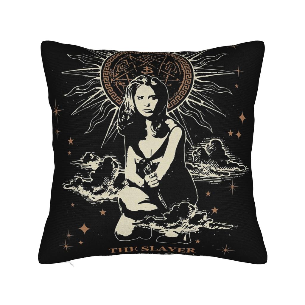 Buffy the Vampires Slayers Pillowcases Merch Printing Cushion Cover Decorations Horror Movie Pillow Case Cover Seat Multi-Size