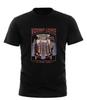 Worship Coffee T-Shirt Retro Dark Humor The Dark Lord Funny Graphic Tee Cotton