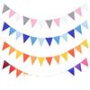 Felt Triangle Birthday Flags for Kids' Room & Party Decoration