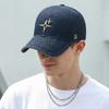 Summer Mesh Breathable Baseball Cap Star Embroidery Casual Hat Unisex Outdoor Travel Sports Sun Protection Peaked Cap