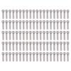 100Pcs Hex Socket Head Cap Screws Galvanized Steel Screw Kit Industrial Fasteners M4x0.7mm