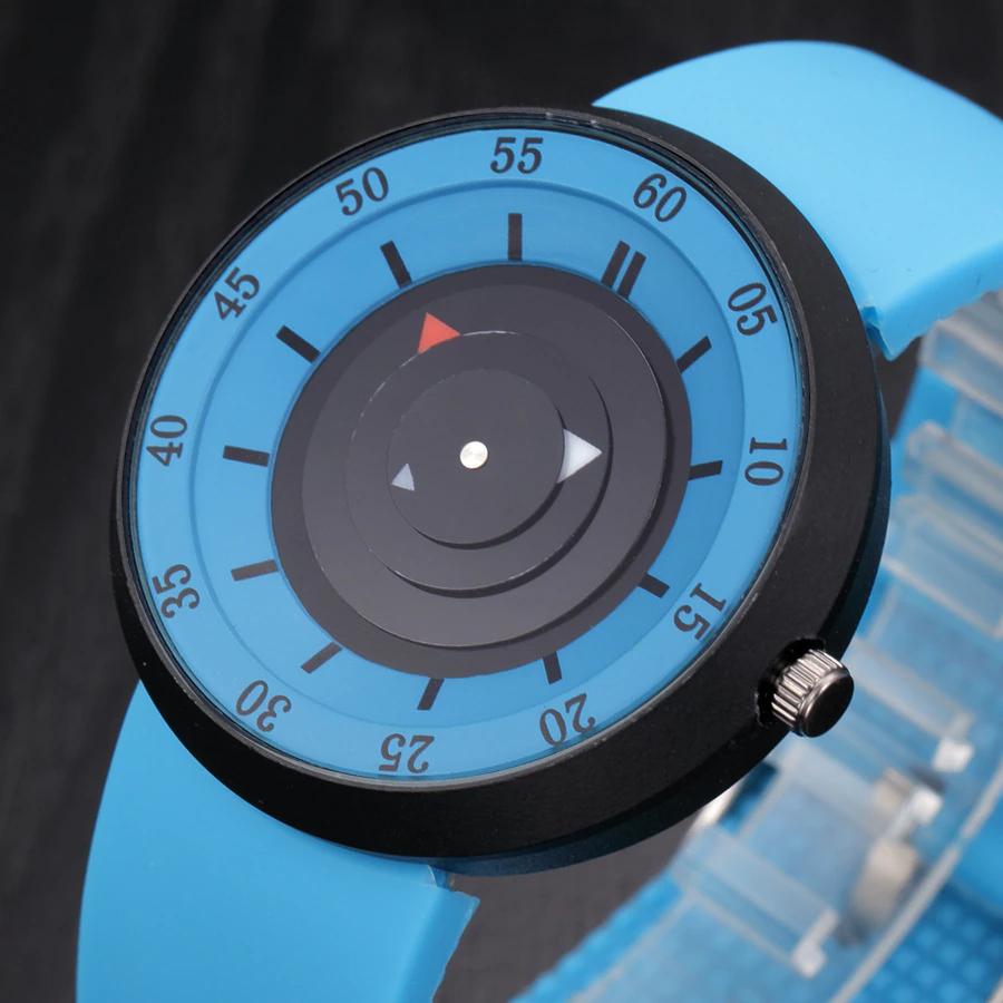 Fashion Trend Women's Watch Simple Creative Men's Watch Personality Sports Couple Watch Silicone Quartz Watch