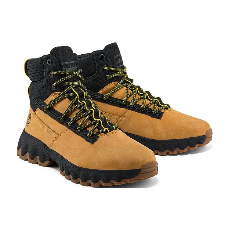 Timberland Greenstride Edge Waterproof Wide Fit Boots 'Wheat Nubuck' A2KT2W