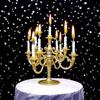 New 9 Pcs Candles and Candlestick Bracket 1 Set Cake Topper Birthday Party  Candle Holders Toppers Decoration