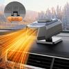 12V Car Heater Comfortable Cabin Temperature Maintenance Tool for Warmth&Visibility, Defroster Rotatable Heating Device