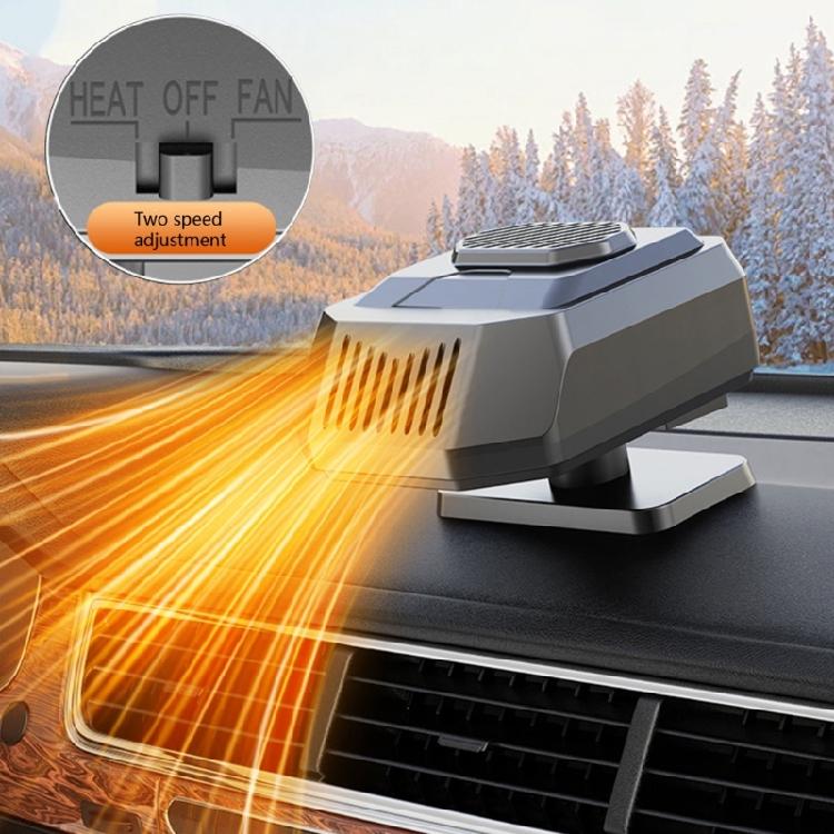 12V Car Heater Comfortable Cabin Temperature Maintenance Tool for Warmth&Visibility, Defroster Rotatable Heating Device