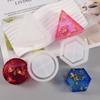 DIY Crystal Epoxy Resin Jar Mold Storage Box Tank Silicone Molds for DIY Jewelry Making Candy Box Container Casting Tool