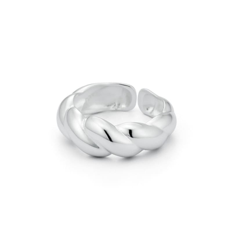 enuff (silver 925) Croissant volume ring