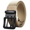 [White Fang] Belt Buckle Double Pin Military Durable Adjustable Casual Outdoor Men's BTA726 (Khaki)