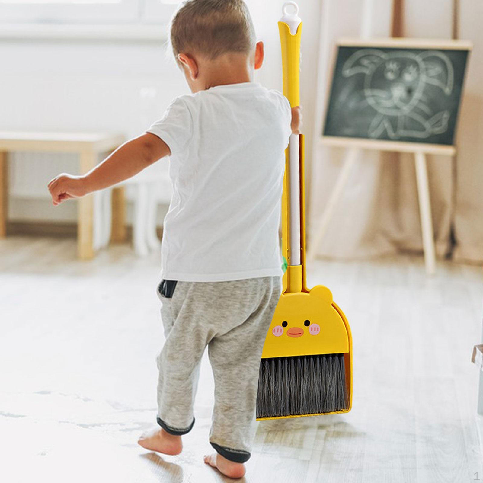 

Дети Уборка Метла Совок Набор Малыши Игрушки Новинка Уборка Игра Дети Duck