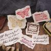 Yuezhen Retro Color Ink Pad - Ancient Clay Scented Oily Ink for Journals & Stamps