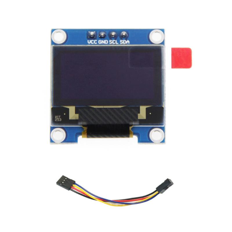 Raspberry Pi 4B OLED Display Module - 0.96" for CPU Temp & HDD Info (SSD1306)