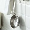 13cm Stainless Steel Frying Egg Pan Diversion Port Breakfast Cooking Pot Oil Splashing Pan  Sauces