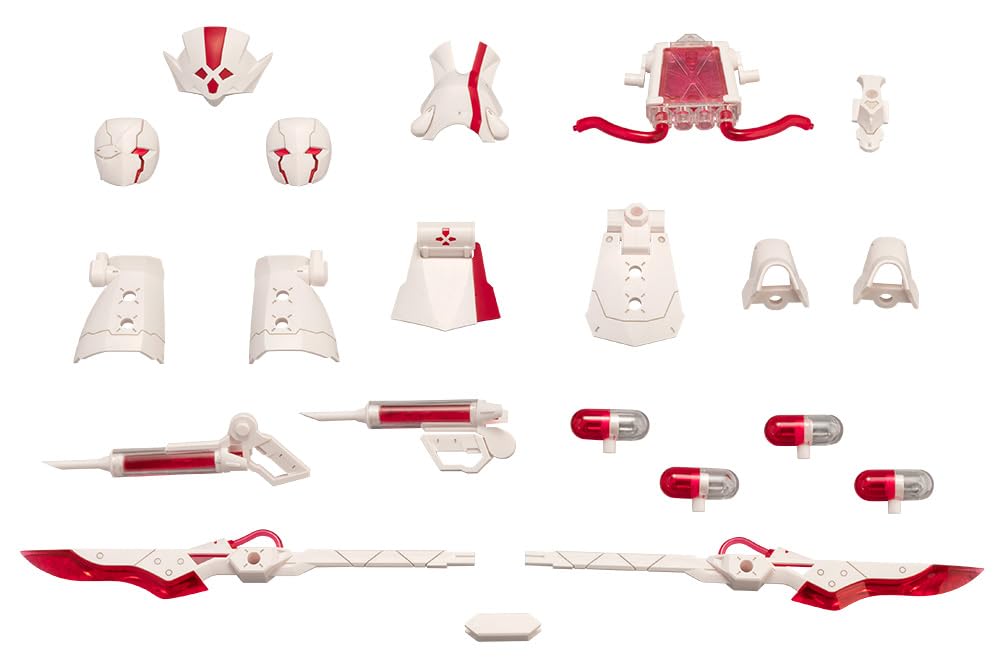 

KOTOBUKIYA Mugen Kaikou Megalomaria Metamorphose Unit Ex-Armor White Nurse, approximately 208mm in length, non-scale plastic model