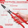 LEONTOOL Snap Ring Long 3mm Jaw Tip 325mm Total Straight for Dedicated Tool for Installing and Removing Snap Rings Pliers, Straight, Type, Diameter,