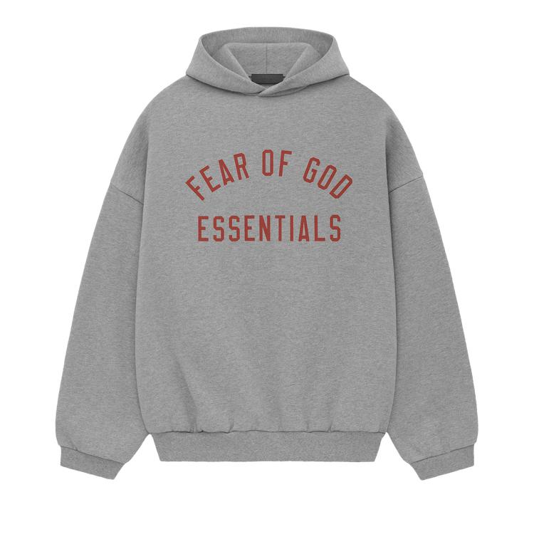 

Fear of God Essentials Fleece Hoodie Dark Heather Men Tops Grey 192BT246259F S