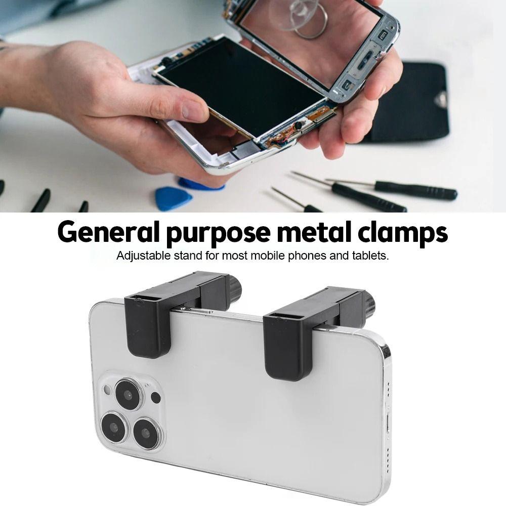4Pcs Repair Tools Phone Fixture Clamp Adjustable Fastening Clip  for Smartphone Tablet