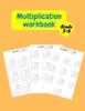 The Multiplication Workbook for 3rd-5th Grade : 3 Levels of Multiplication Problems Book