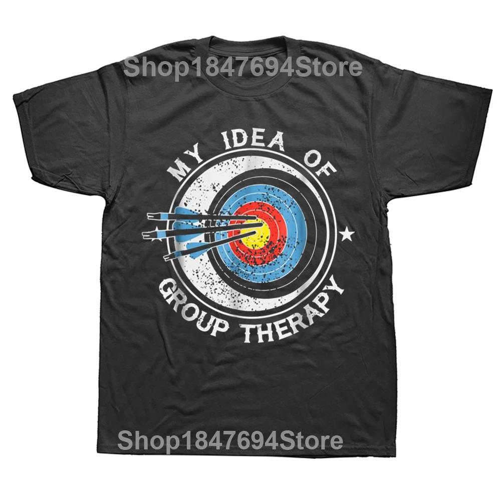 Funny Japanese Archery T Shirts Summer Bow and Arrow Hunting Graphic Cotton Streetwear Short Sleeve Birthday Gifts T-shirt Unisex