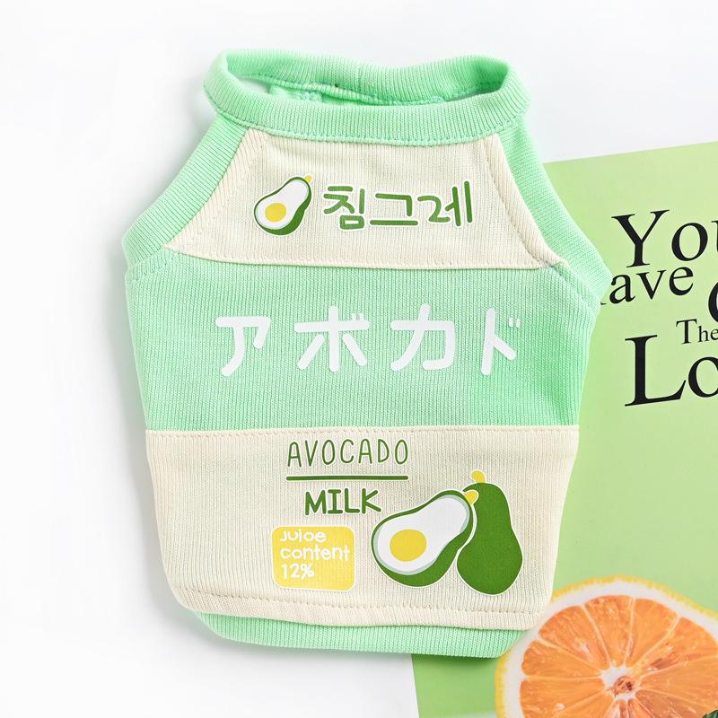 Pet Small Dog Pomeranian Chihuahua Cat Vest Dog Clothes Summer Spring and Autumn Thin