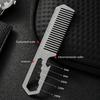 Titaniums Alloys Comb Camping Multifunctional Wrenches Ruler Bottle Openers for Camping and Outdoor Use