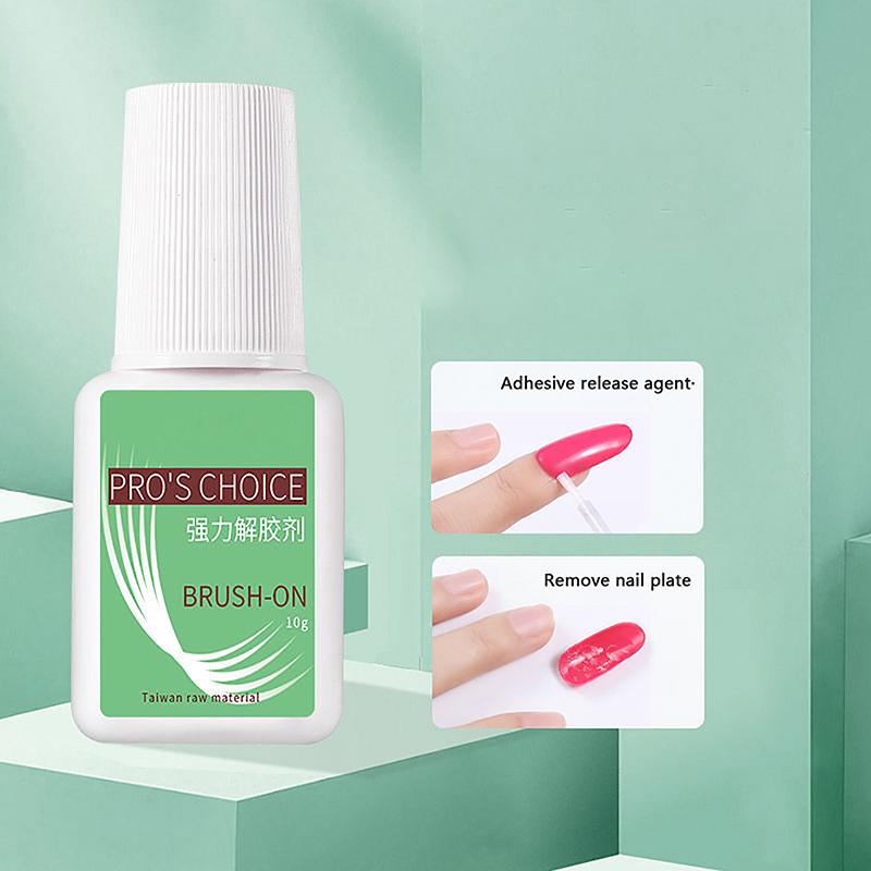 Colle Dissolvante 10 G Pour Enlever les Faux Ongles Outils de Dissolvant Accessoires de Manucure Liquide Dissolvant Rapide Outils de Nail Art