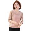 Hodo Mid-Aged Women's Casual Long-Sleeve Top