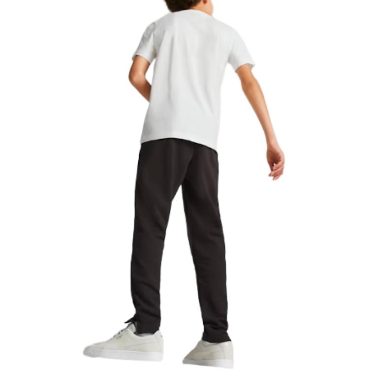 Puma Active Sports Sweatpants Kids Bottoms Black 673208-01