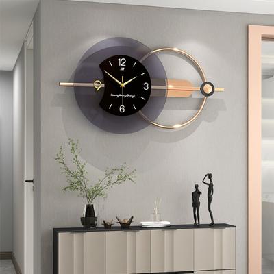 Clock Living Room High-end Modern Light Luxury Home Punch-free Clock Wall Hanging Fashion Simple Creative Decorative Wall Clock