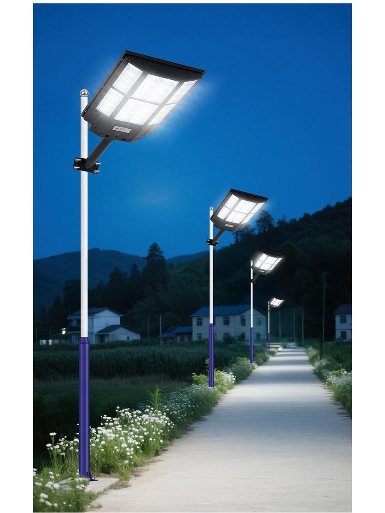 Bentley-Style Solar Street Light: Waterproof Outdoor LED with Motion Sensor