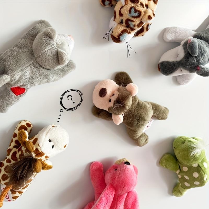Cute Giraffe Plush Refrigerator Magnet Cartoon Animal Doll Magnet Home Decor Cute Magnets