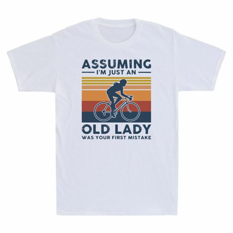 Cycling Tee Your Old Shirt First Vintage Mistake Im Shirt Assuming An T Lady S