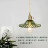 Okuchodo Pendant Glass LED Fixture Bare Ceiling Hanging for Dining Living Showa Cute Ceiling 1-Light Light, Shade, Compatible, Only, Bulb, Light,